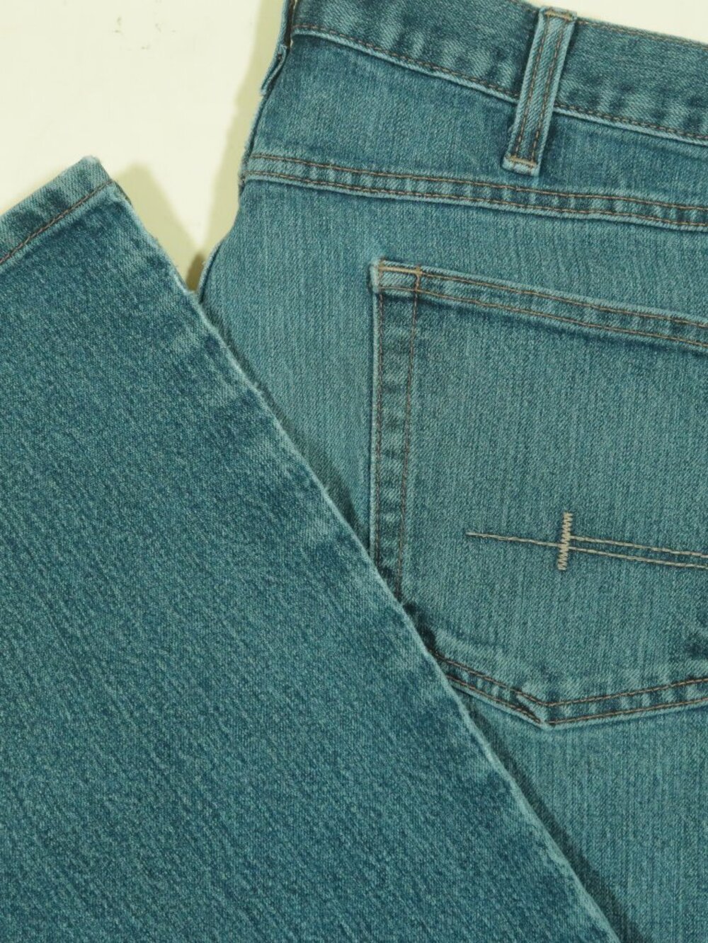 Ariat Rebar M5 Straight Leg Jeans Mens 36 Blue Stretch Cotton Denim